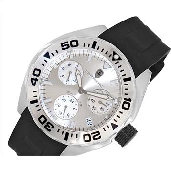 LeChateau, Men's Swiss Multi-Functiom Ronda X30 Movement, White Dial -Bezel, Silicon Band, C1SK8824-WT - MSRP: $2,340.00