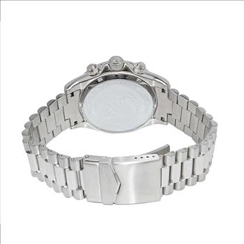 Lechateau Mens, Swiss-Ronda Chronograph Mov't, Black - Date Dial,Black bezel, MSRP: $2,468.00