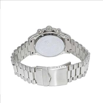 Lechateau Mens, Swiss-Ronda Chronograph Mov't, Light-Blue - Date Dial,Goldtone Sub-Dial , CISS101LBN_GBU - MSRP: $2,468.00