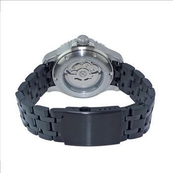 LeChateau, Men's TIME BOLD- X1 COLLECTION, NH35 AUTOMATIC MOVEMENT, 10 ATM, BLACK,  C1S737BK-BK_IPB - MSRP:  $2,340.00