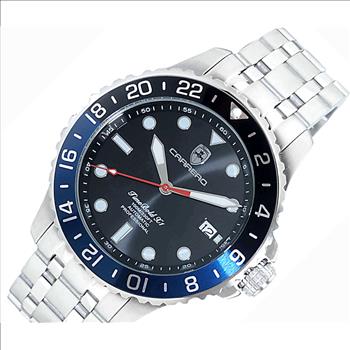 LeChateau, Men's TIME BOLD- X1,  NH35 AUTOMATIC MOVEMENT, 10 ATM, BLACK/BLUE, C1S737BK-BU - MSRP:  $2,340.00