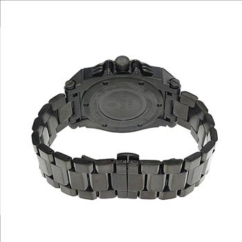 Lechateau  - Polanti G-4 -Swiss Chronograp, Black-IP -Rose Stainless Steel, Black Dial, PLZ-2800RG Retail at (MSRP: $1,995.00)