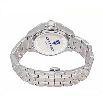 Lechateau Watches - Automatic -24  Jewels NH35, Textured Black Date dial, Red bezel, Retail at (MSRP: 2,268.00)