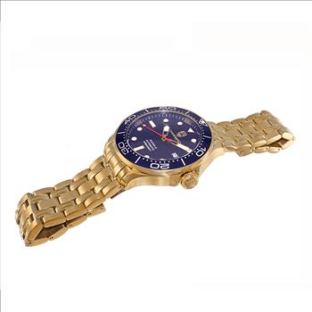 Lechateau Watches - Automatic -24  Jewels NH35, Textured Blue Date dial C1S6161BU - Retail at (MSRP: 2,268.00)