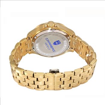 Lechateau Watches - Automatic -24  Jewels NH35, Textured Blue Date dial C1S6161BU - Retail at (MSRP: 2,268.00)