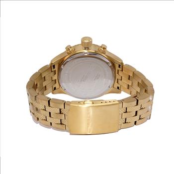 Lechateau Watches - Chronograph Epson VR33 Muscle Movt, Stainless Steel Case and Band ,  CG17733BKSV, Retail at (MSRP:$1,475.00)