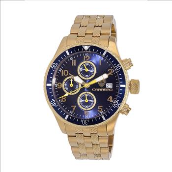 Lechateau Watches - Chronograph Epson VR33 Muscle Movt, Stainless Steel Case and Band,Retail at (MSRP:$1,475.00)
