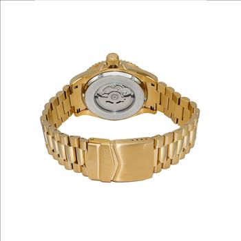 Lechateau Watches Men's Automatic - Magnifying Date Dial with Exhibition Back  - C1G888BK Retail at (MSRP: $ 2,124.00)