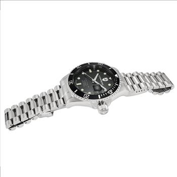 Lechateau Watches Men's Automatic - Magnifying Date Dial with Exhibition Back case, (MSRP: $ 2,124.00)