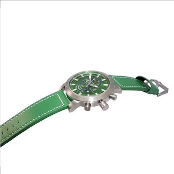 Lechateau Watches Men's Chronograph Mov't. Date Dial, RG0001G-SS  RETAIL AT (MSRP: $ 794.00)