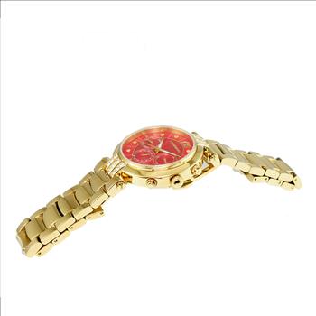 Lechateau Watches Multi-function, Day-date Counter, Blue Mother of Pearl Dial, CL1G03RD, Retail at (MSRP: $1,668.00)