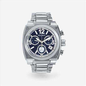 Lechateau Watches - Polanti TORQUE -  Blue Dial, Swiss Quartz  Chronograph, PLT2003-SBU Retail at (MSRP: $1,995.00)