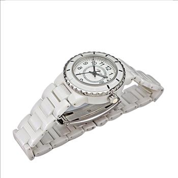 Lechateau Watches, SWISS MOVEMENT, High Tect Ceramic case and band, Date Dial, P1846-LWT- Retail At (MSRP: $795.00)