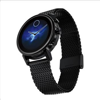 Lechateau Watches(MOVADO- Smart Watch) Connect 2.0 Black Stainless Steel Smartwatch - LCMV3660034