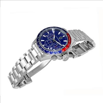 LeChateaue, CHRONOGRAPH MOVEMENT ,100 METER WATER RESISTANT, DATE DIAL, LCS866BURD , RETAIL AT (MSRP: $1,250.00)