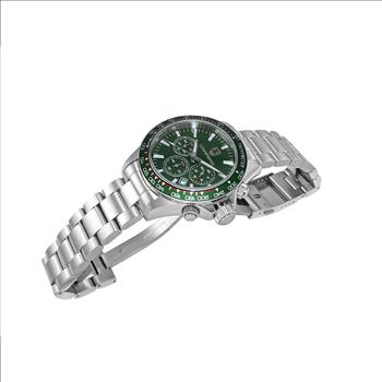 LeChateaue, CHRONOGRAPH MOVEMENT ,100 METER WATER RESISTANT, DATE  DIAL, LCS866GNRD , RETAIL AT (MSRP: $1,250.00)