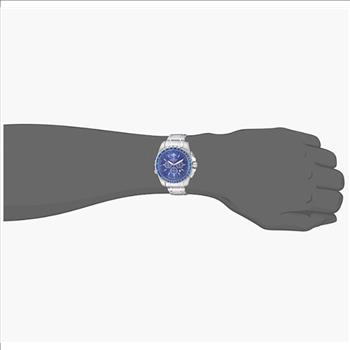 Oceanaut Men's Aviator Pilot Quartz Stainless-Steel Strap,  Blue Dial , OC0114 - Retail at (MSRP: $850.00)