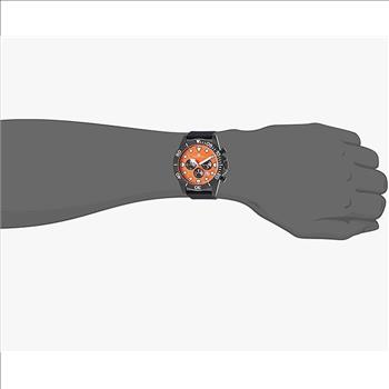 Oceanaut Men's, Chronograph Mov't.  Stainless steel case, Rubber strap,  Black and gray dial (MSRP: $795.00)