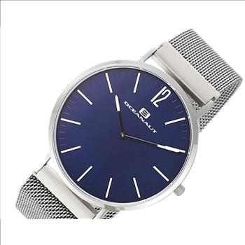 Oceanaut Men's Magnete Quartz Stainless Steel Strap, Silver, 20 Casual Watch ,Model: OC0102 - Retail at (MSRP:$ 395.00)
