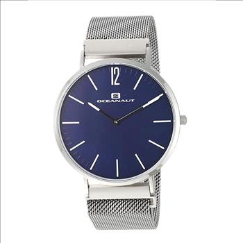 Oceanaut Men's Magnete Quartz Stainless Steel Strap, Silver, 20 Casual Watch ,Model: OC0102 - Retail at (MSRP:$ 395.00)