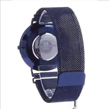 Oceanaut Men's Magnete, Slim Watch, Blue-IP  3-hands Dial, OC0011 - Retail at (MSRP: $495.00)