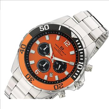 Oceanaut Men's 'Sevilla' Quartz Chronograp Stainless Steel Watch, Color:Silver-Toned, OC2522 - Retail at (MSRP: $450.00)