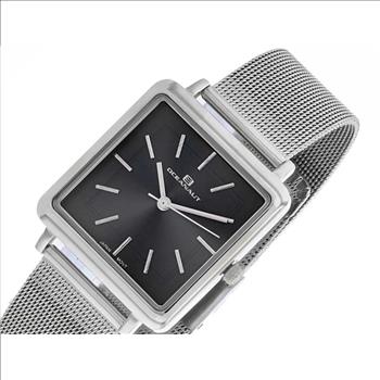 Oceanaut Women's, Stainless steel case, Stainless steel bracelet, Black dial, (MSRP: $250.00)