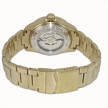 ONISS AUTOMATIC MOV'T - 24 JEWELS, WHITE DATE DIAL- BLACK BEZEL, ON5588-88-GWTBK - RETAIL AT (MSRP: $695.00)