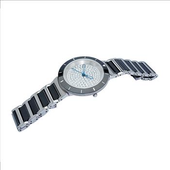 ONISS Ladies, Black High-tech Ceramic and Stainless Steel Case an Band, (MSRP:  $550.00)
