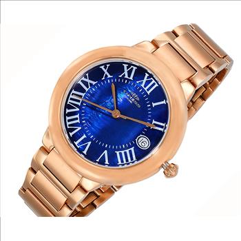 ONISS LADIES SWISS MOVEMENT, DATE MOP DIAL , ON1111-RGBU - RETAIL AT $420.00