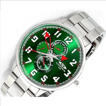 ONISS Stainless steel case and band, Multi-fuction (VX3NE) Movement, ON1818-MGN Retail at (MSRP: $325.00)