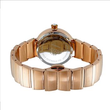 ONISS SWISS MOVEMENT, AUSTRIAN CRYSTAL ACCENT,RED  MOTHER OF PEARL DIAL, ON5559-30RGG- RETAIL AT (MSRP: $425.00)