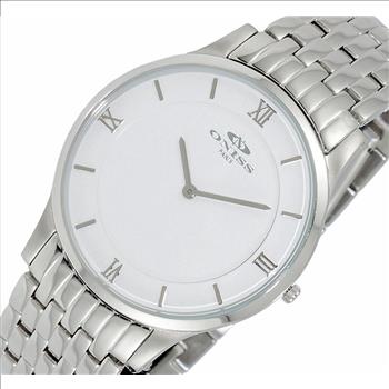 ONISS SWISS MOVEMENT, SLIM WATCH, ON5562-MWT, RETAIL AT $295.00