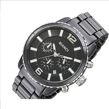 ROBERTO BIANCI Men's , Swiss Quarts Chronograph Movement , High Tech Ceramic, RB58750  - Retail at MSRP: $395.00