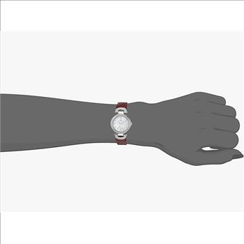 Roberto Bianci, Stainless steel case, Leather strap, White mother of pearl dial, Retail at (MSRP:$350.00)