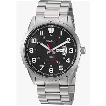 ROBERTO BIANCI WATCHES Men's, Quartz Day-Date Dial, Blue , RB70995 Retail at (MSRP: $320.00)
