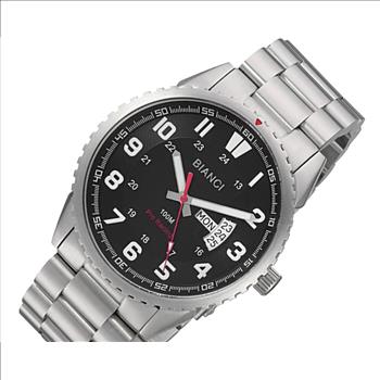 ROBERTO BIANCI WATCHES Men's, Quartz Day-Date Dial, Blue , RB70995 Retail at (MSRP: $320.00)