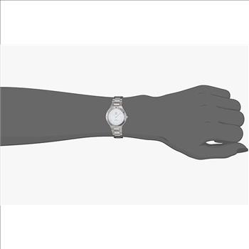 Roberto Bianci Women's Stainless steel cas and bracelet, White dial, (MSRP: $195.00)