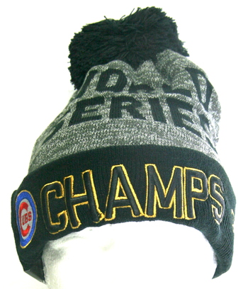 cubs world series winter hat