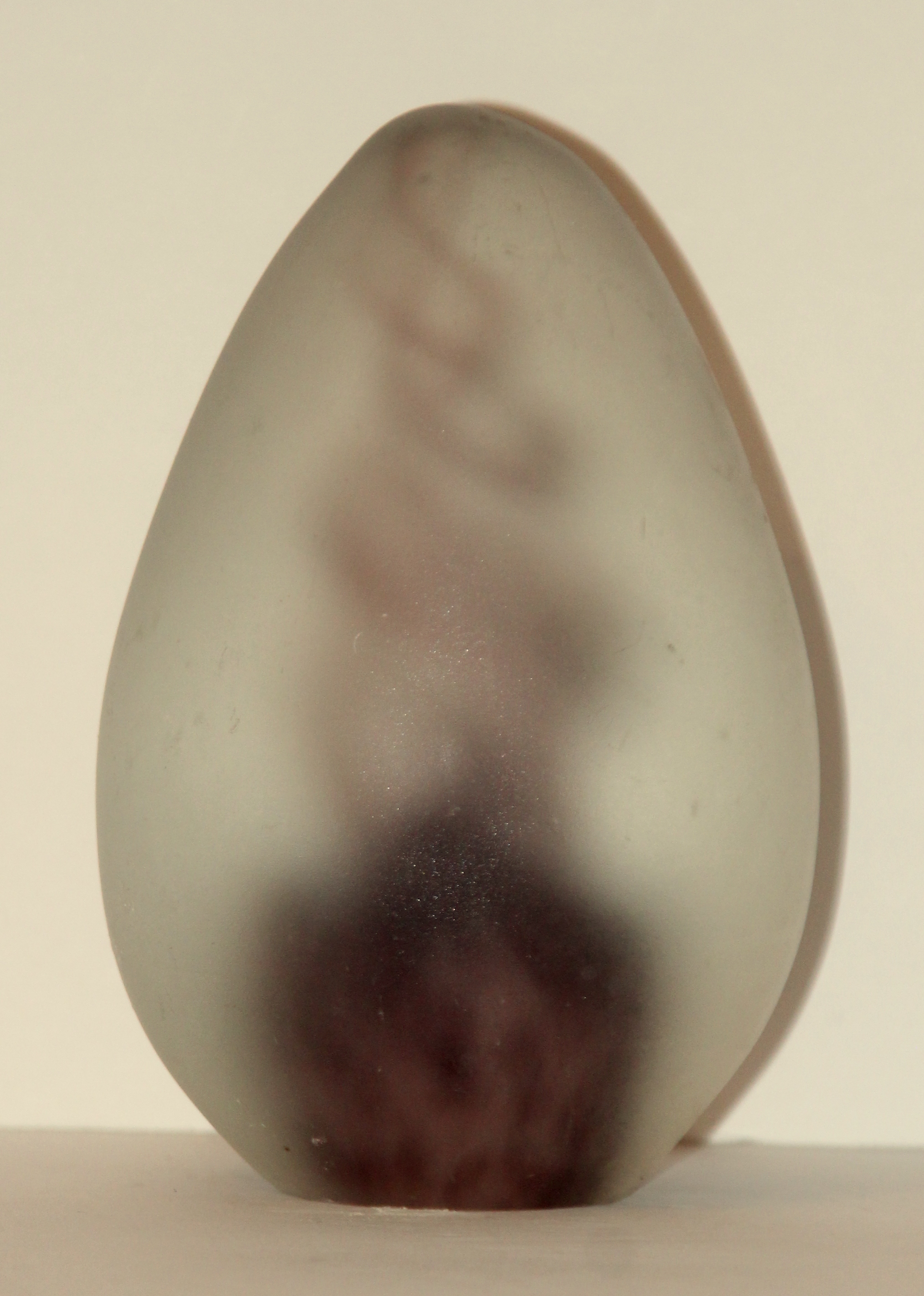 Modern Rounded Paperweights Handmade Paperweight, glass, Blown