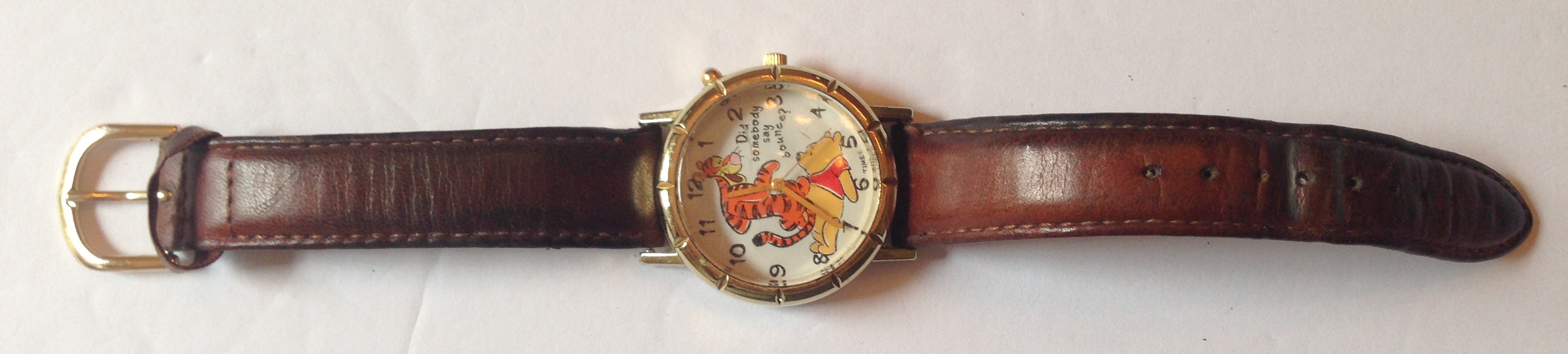 timex pooh tigger watch