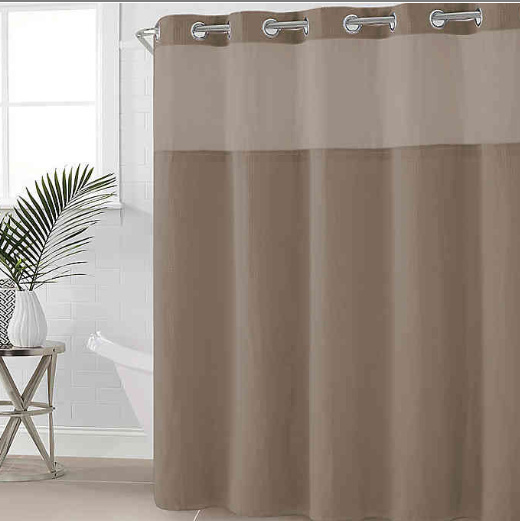 New 3 In One Hookless Waffle Fabric 71 Inch X 74 Inch Shower