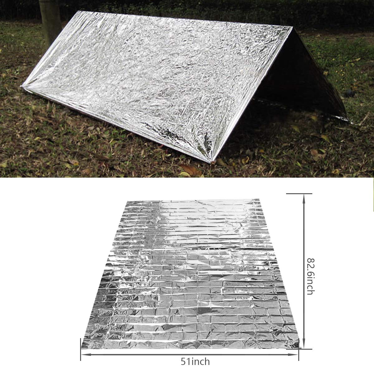 4 Pack Emergency Thermal Blankets Emergency Blankets Property Room