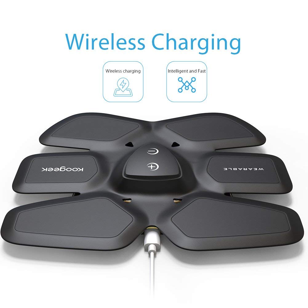 New Koogeek Smart Training Gear/Abs Fit, Wireless Muscle Stimulation