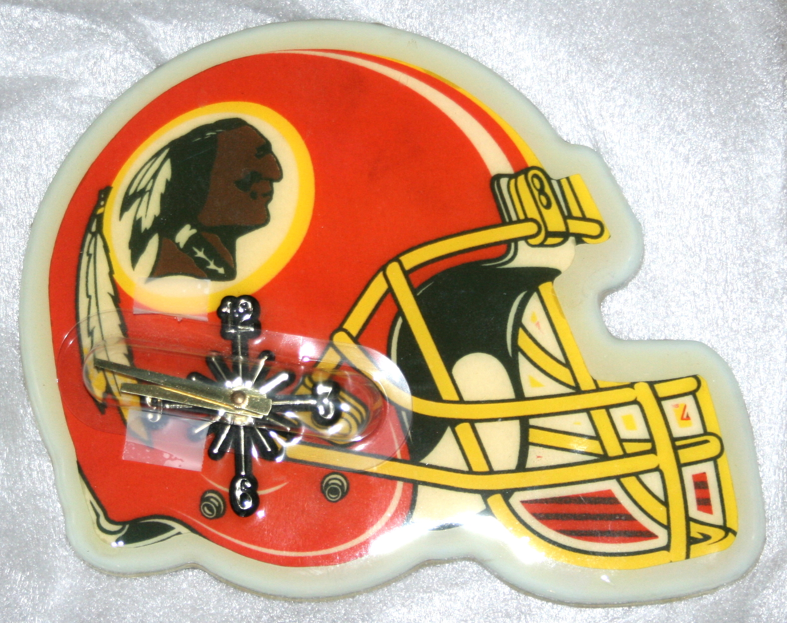 NFL Washington Redskins Helmet Wall Clock Property Room