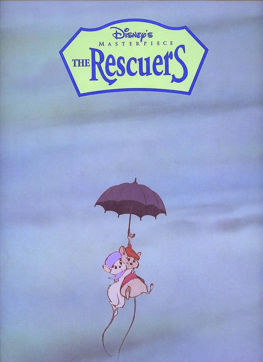 1999 DISNEY STORE EXCLUSIVE LITHOGRAPH: The RESCUERS 11”X14” Litho with ...