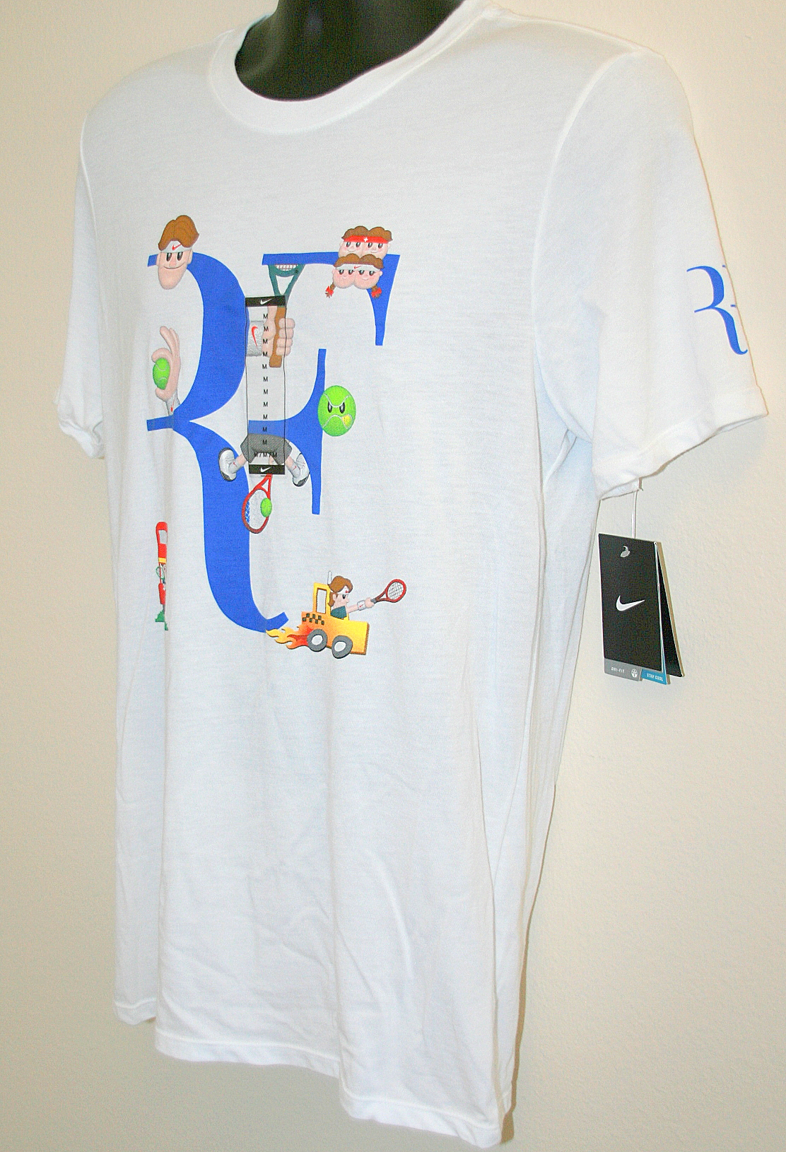 roger federer dri fit shirt