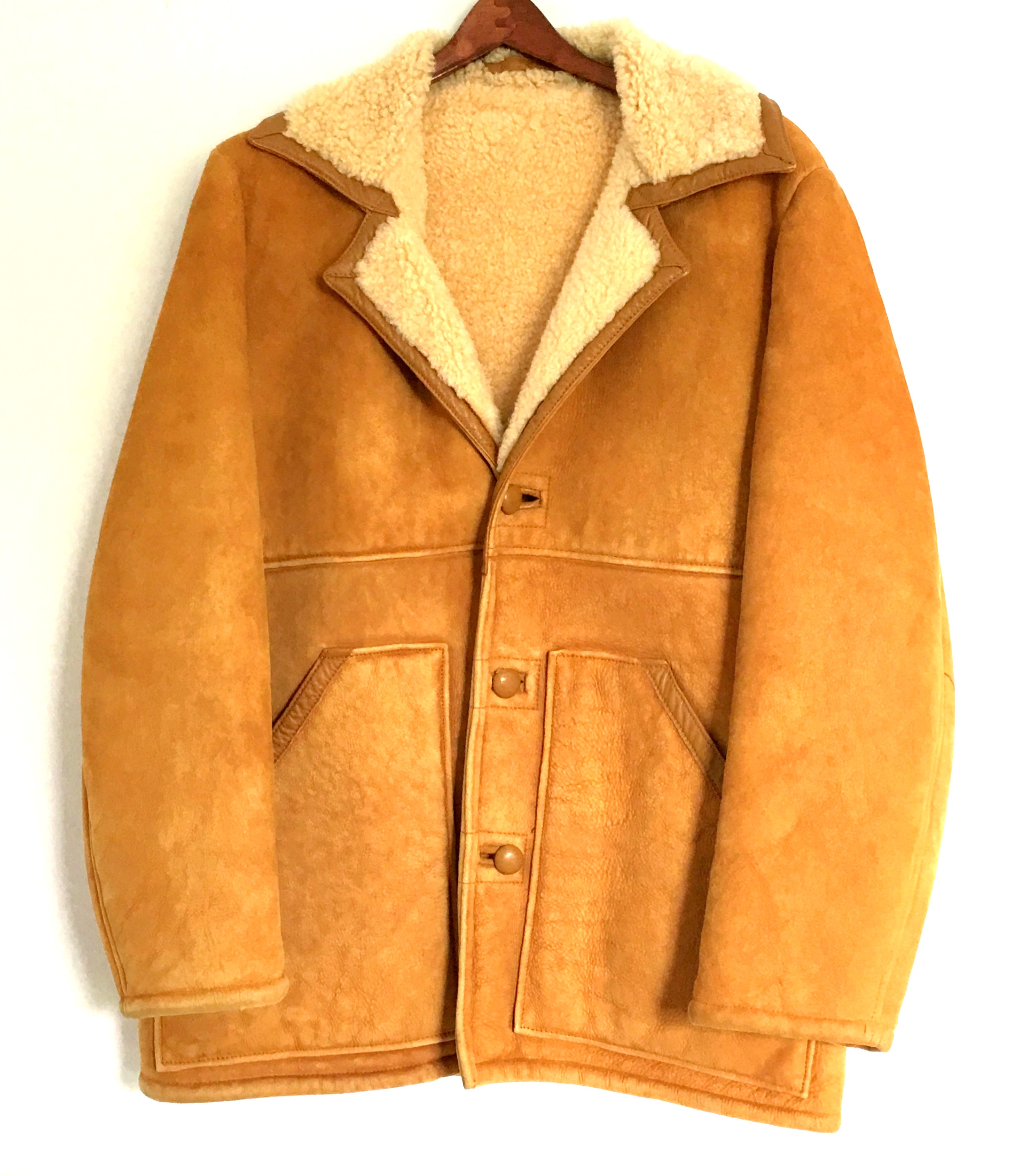 Made In New Zealand Mc Phail & Fisher Genuine Lamb Leather Men's Jacket