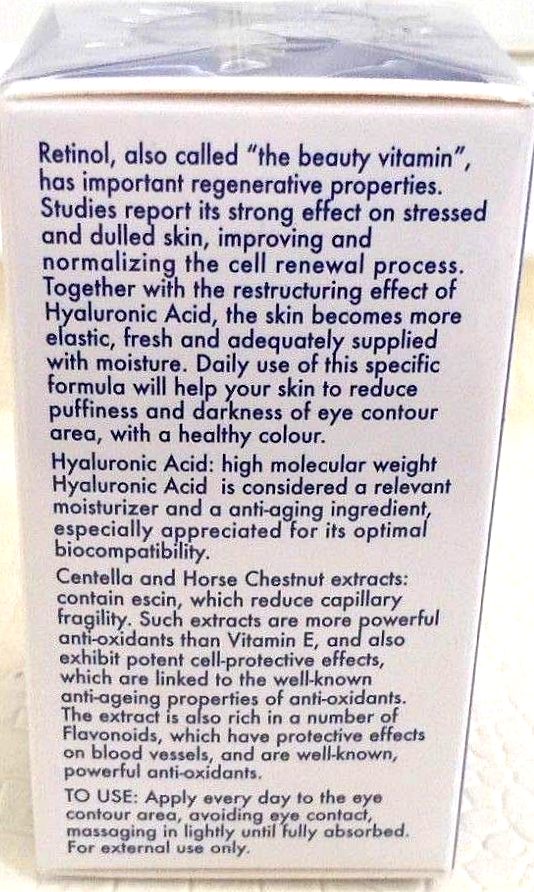 retinol pro plumping eye contour