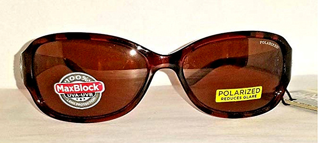 Foster Grant Sutton POL Sunglasses – Brown Frame, Polarized Lenses, 100% UV Protection
